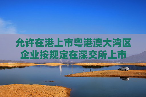 允许在港上市粤港澳大湾区企业按规定在深交所上市
