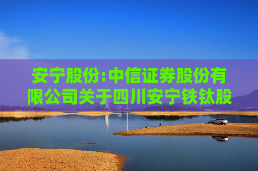 安宁股份:中信证券股份有限公司关于四川安宁铁钛股份有限公司使用募集资金置换预先投入募集资金投资项目及已支付发行费用的自筹资金的专项核查意见
