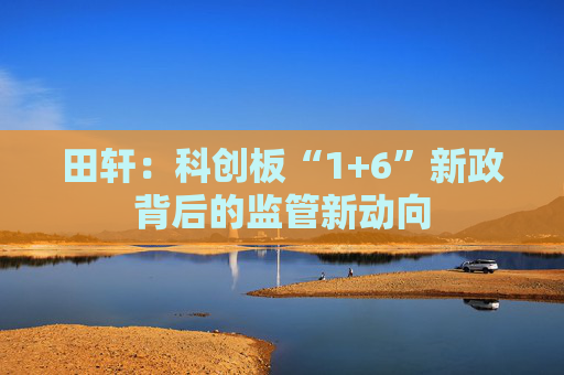 田轩：科创板“1+6”新政背后的监管新动向