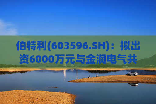 伯特利(603596.SH)：拟出资6000万元与金润电气共同投资并设立伯特利驱动