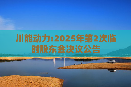 川能动力:2025年第2次临时股东会决议公告