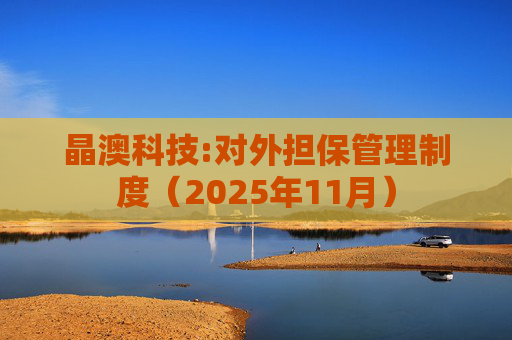 晶澳科技:对外担保管理制度（2025年11月）