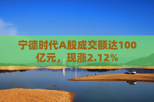 宁德时代A股成交额达100亿元，现涨2.12%