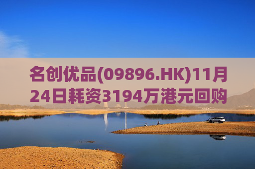 名创优品(09896.HK)11月24日耗资3194万港元回购86.7万股  第1张