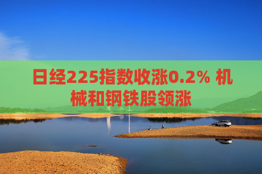 日经225指数收涨0.2% 机械和钢铁股领涨 第1张 日经225指数收涨0.2% 机械和钢铁股领涨 第1张