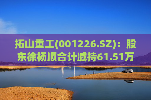 拓山重工(001226.SZ)：股东徐杨顺合计减持61.51万股公司股份  第1张
