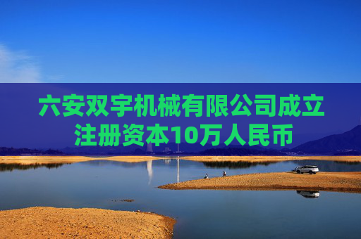六安双宇机械有限公司成立 注册资本10万人民币