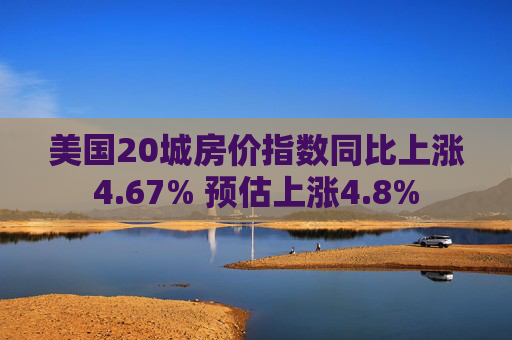 美国20城房价指数同比上涨4.67% 预估上涨4.8%