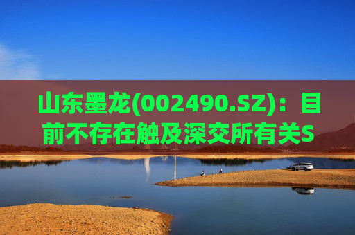 山东墨龙(002490.SZ)：目前不存在触及深交所有关ST规定的情形