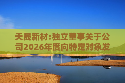 天晟新材:独立董事关于公司2026年度向特定对象发行股票方案论证分析报告的专项意见