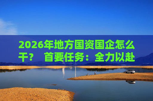 2026年地方国资国企怎么干？  首要任务：全力以赴稳经营、提质效 第1张