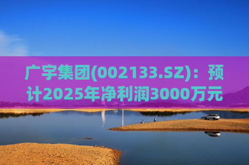 广宇集团(002133.SZ)：预计2025年净利润3000万元至4500万元