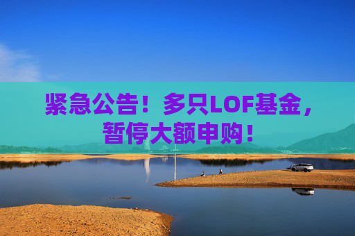 紧急公告！多只LOF基金，暂停大额申购！