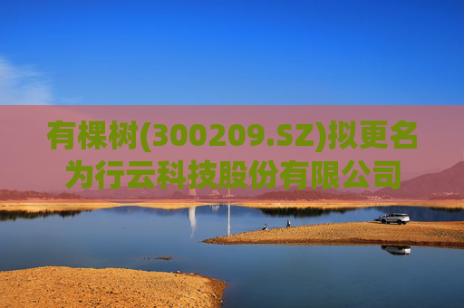 有棵树(300209.SZ)拟更名为行云科技股份有限公司