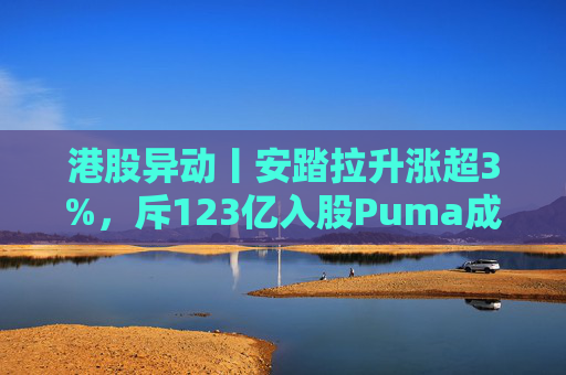港股异动丨安踏拉升涨超3%，斥123亿入股Puma成最大股东