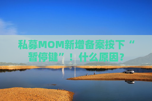 私募MOM新增备案按下“暂停键”！什么原因？