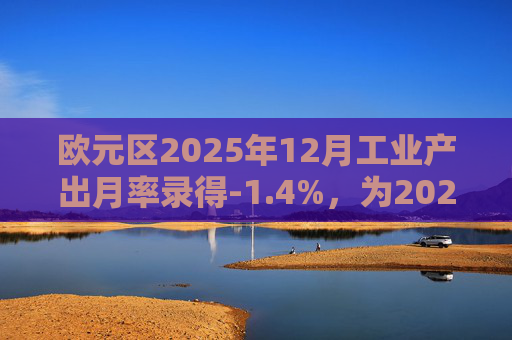 欧元区2025年12月工业产出月率录得-1.4%，为2025年4月以来最大降幅