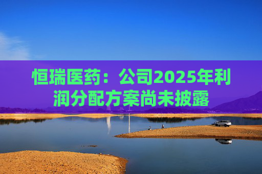 恒瑞医药：公司2025年利润分配方案尚未披露