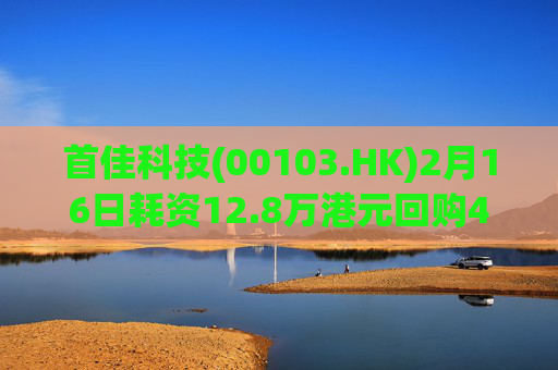 首佳科技(00103.HK)2月16日耗资12.8万港元回购4.5万股
