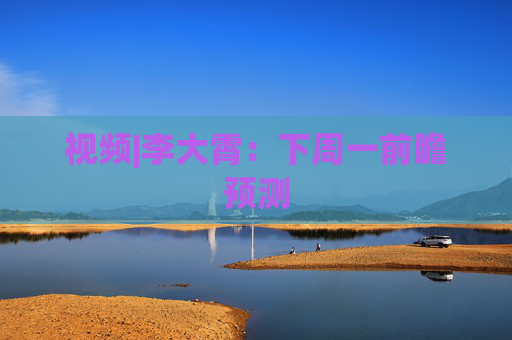 视频|李大霄：下周一前瞻预测
