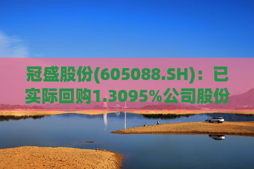 冠盛股份(605088.SH)：已实际回购1.3095%公司股份