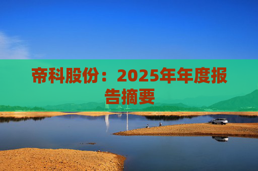 帝科股份：2025年年度报告摘要