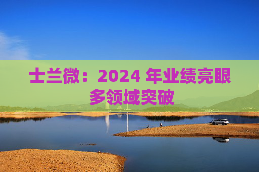 士兰微:2024 年业绩亮眼 多领域突破