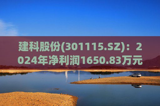 建科股份(301115.SZ):2024年净利润1650.83万元 同比减少83.59%
