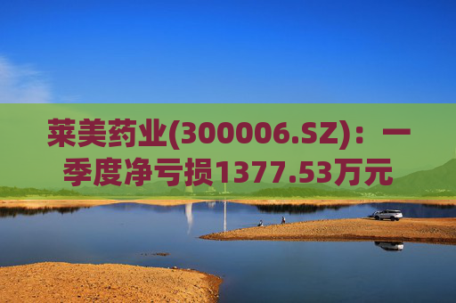 莱美药业(300006.SZ):一季度净亏损1377.53万元 第1张 莱美药业(300006.SZ):一季度净亏损1377.53万元 第1张
