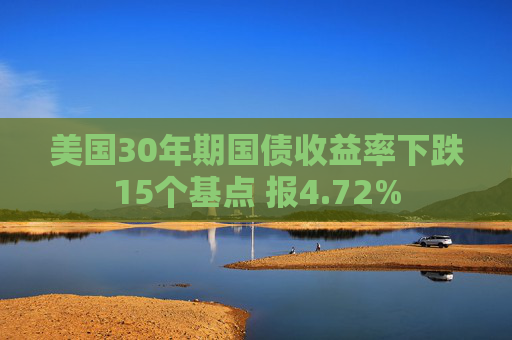 美国30年期国债收益率下跌15个基点 报4.72%