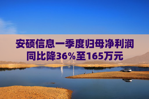 安硕信息一季度归母净利润同比降36%至165万元