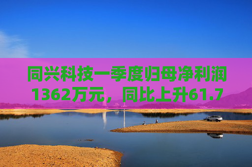 同兴科技一季度归母净利润1362万元，同比上升61.7%