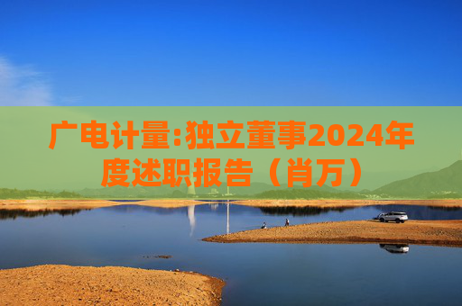 广电计量:独立董事2024年度述职报告（肖万）  第1张