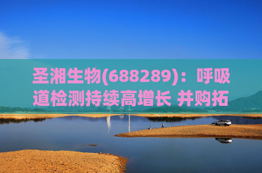 圣湘生物(688289)：呼吸道检测持续高增长 并购拓展成长边界