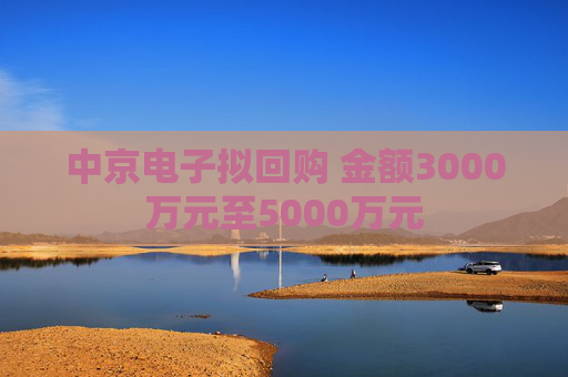 中京电子拟回购 金额3000万元至5000万元