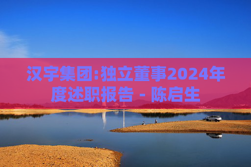 汉宇集团:独立董事2024年度述职报告-陈启生