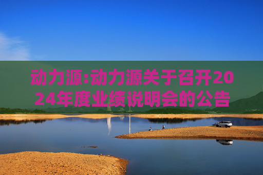 动力源:动力源关于召开2024年度业绩说明会的公告
