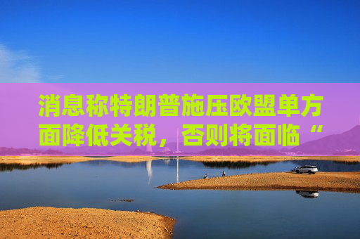消息称特朗普施压欧盟单方面降低关税，否则将面临“对等”关税