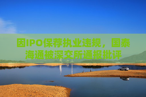 因IPO保荐执业违规，国泰海通被深交所通报批评