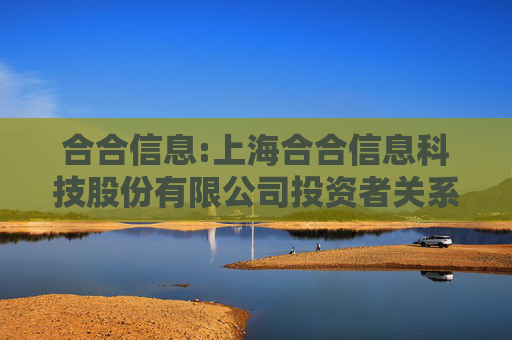 合合信息:上海合合信息科技股份有限公司投资者关系管理制度