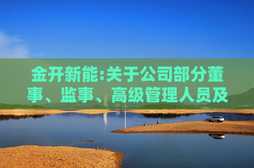 金开新能:关于公司部分董事、监事、高级管理人员及其他核心骨干员工自愿增持公司股份计划暨落实“提质增效重回报”行动方案的进展公告