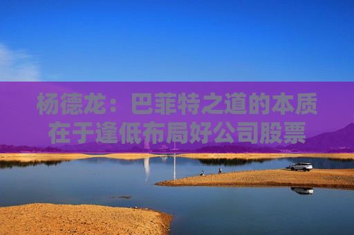 杨德龙：巴菲特之道的本质在于逢低布局好公司股票