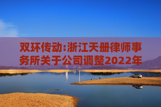 双环传动:浙江天册律师事务所关于公司调整2022年股票期权激励计划行权价格的法律意见书
