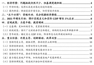 财信研究院宏观团队|目标积极务实，政策提质增效，内需主导强化——2025年中央经济工作会议解读