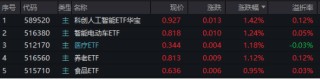 久违了，“吃药喝酒”行情，CXO强势助攻！AI芯片点火，科创人工智能ETF华宝（589520）盘中冲击3%！