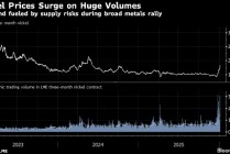 镍价飙升10% 投资者买盘推动金属价格普遍上扬