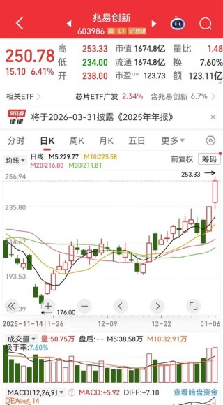 兆易创新大举上攻