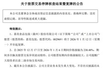 三大异动股，核查结果各异，明日复牌