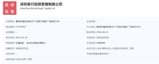 私募基金业务违规 深圳景行投资被出具警示函 第2张 私募基金业务违规 深圳景行投资被出具警示函 第2张