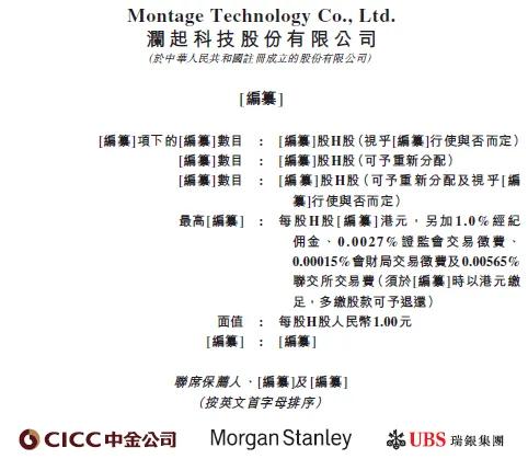 澜起科技已举行香港上市聆讯,保荐人收到相关信函、但不构成正式的上市批准 第3张 澜起科技已举行香港上市聆讯,保荐人收到相关信函、但不构成正式的上市批准 第3张